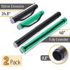 imageMr Pen Poster Tube 25quot to 40quot Extendable Poster Tube with Strap Poster Carrying Case Telescoping Tube Art ampamp Poster Transport Tubes Poster Tubes for Storage Poster Holder Tube Blueprint TubeBlack and Green