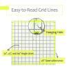 imageMr Pen Quilting Ruler Set 4 Pcs Sizes 45quotX45quot6quotX695quotX95quot125quotX125quot Quilting Squares Quilt Ruler Rulers for Quilting and Sewing Clear Quilting Ruler Quilt Rulers Acrylic Ruler