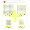 imageMr Pen Quilting Ruler Set 4 Pcs Sizes 45quotX45quot6quotX695quotX95quot125quotX125quot Quilting Squares Quilt Ruler Rulers for Quilting and Sewing Clear Quilting Ruler Quilt Rulers Acrylic Ruler