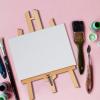 imageMr Pen Small Easels for Painting 11 Inch Wooden Easels for Painting Canvas Canvas Holder for Painting Table Top Easels Easel Stand for Painting Canvas Stand Small Tabletop Display Stand