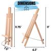imageMr Pen Small Easels for Painting 11 Inch Wooden Easels for Painting Canvas Canvas Holder for Painting Table Top Easels Easel Stand for Painting Canvas Stand Small Tabletop Display Stand