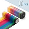 imageMr Pen Washi Tape Set 10 Pack Decorative Tape Washi Tapes Colored Tape Scrapbook Tape Scrapbook Washi Tape for Journaling Craft Tape Washy Tape WashyTapeVintage