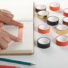 imageMr Pen Washi Tape Set 10 Pack Decorative Tape Washi Tapes Colored Tape Scrapbook Tape Scrapbook Washi Tape for Journaling Craft Tape Washy Tape WashyTapeFiery Horizon
