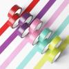 imageMr Pen Washi Tape Set 10 Pack Decorative Tape Washi Tapes Colored Tape Scrapbook Tape Scrapbook Washi Tape for Journaling Craft Tape Washy Tape WashyTapeTropical Twirl