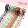 imageMr Pen Washi Tape Set 21 Roll Boho Design Decorative Tape Washi Tapes Cute Washi Tape Cute Tape Colored Tape Scrapbook Tape Washi Tape Cute Washi Tape for Journaling Craft TapeGold Foil Print