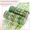 imageMr Pen Washi Tape Set 21 Roll Boho Design Decorative Tape Washi Tapes Cute Washi Tape Cute Tape Colored Tape Scrapbook Tape Washi Tape Cute Washi Tape for Journaling Craft TapeGreenery Summer
