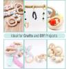 imageMr Pen Wooden Rings 27quot 10 Pack Wooden Rings for Crafts Wood Rings Macrame Rings Wood Rings for Crafts Wooden Ring Wooden Rings for Macrame Craft Rings Wood Ring Wood Teething Ring