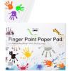 imageMr Pen Finger Paint Paper 11 x 14 inches 22 Sheets Paint Paper for Kids Art Paper for Kids Kids Paint Paper Paper for Painting Kids Finger Paint Paper for Toddlers