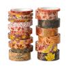 imageMr Pen Washi Tape Set 21 Roll Boho Design Decorative Tape Washi Tapes Cute Washi Tape Cute Tape Colored Tape Scrapbook Tape Washi Tape Cute Washi Tape for Journaling Craft TapeAutumn Leaves
