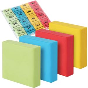 imageMr Pen Kneaded Eraser Erasers for Drawing 16 Pack Artist Eraser Kneaded Erasers for Artists Kneadable Erasers Drawing Erasers Art Erasers Putty Eraser Erasers for Sketching Rubber ErasersPink  Blue  Yellow  Green