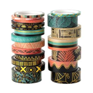 imageMr Pen Washi Tape Set 21 Roll Boho Design Decorative Tape Washi Tapes Cute Washi Tape Cute Tape Colored Tape Scrapbook Tape Washi Tape Cute Washi Tape for Journaling Craft TapeEthnic Elegance