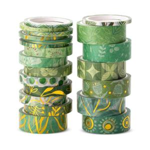 imageMr Pen Washi Tape Set 21 Roll Boho Design Decorative Tape Washi Tapes Cute Washi Tape Cute Tape Colored Tape Scrapbook Tape Washi Tape Cute Washi Tape for Journaling Craft TapeGreenery Summer