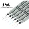imageMr Pen Fineliner Pens 02 mm 6 Pack Ultra Fine No Bleed for Bible Assorted Colors Art Pens Fine Point for Drawing Sketching Liner