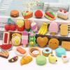imageMr Pen Food Erasers Erasers 30Pcs Puzzle Erasers Take Apart Erasers Fruit Erasers Pull Apart Erasers Erasers for Kids Fun Erasers Gifts for Kids Easter Egg FillersBright 2