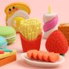 imageMr Pen Food Erasers Erasers 30Pcs Puzzle Erasers Take Apart Erasers Fruit Erasers Pull Apart Erasers Erasers for Kids Fun Erasers Gifts for Kids Easter Egg FillersBright 2