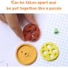 imageMr Pen Food Erasers Erasers 30Pcs Puzzle Erasers Take Apart Erasers Fruit Erasers Pull Apart Erasers Erasers for Kids Fun Erasers Gifts for Kids Easter Egg FillersBright 1
