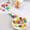 imageMr Pen Food Erasers Erasers 30Pcs Puzzle Erasers Take Apart Erasers Fruit Erasers Pull Apart Erasers Erasers for Kids Fun Erasers Gifts for Kids Easter Egg FillersBright 1