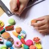 imageMr Pen Food Erasers Erasers 30Pcs Puzzle Erasers Take Apart Erasers Fruit Erasers Pull Apart Erasers Erasers for Kids Fun Erasers Gifts for Kids Easter Egg FillersBright 1
