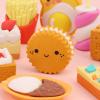 imageMr Pen Food Erasers Erasers 30Pcs Puzzle Erasers Take Apart Erasers Fruit Erasers Pull Apart Erasers Erasers for Kids Fun Erasers Gifts for Kids Easter Egg FillersBright 2