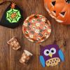 imageMr Pen Halloween Party Set 48 Pcs  Plates ampamp Cups Dessert TablewareGhost and Pumpkin Set