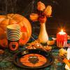 imageMr Pen Halloween Party Set 48 Pcs  Plates ampamp Cups Dessert TablewareOwl Set