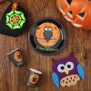 imageMr Pen Halloween Party Set 48 Pcs  Plates ampamp Cups Dessert TablewareOwl Set