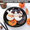 imageMr Pen Halloween Party Set 48 Pcs  Plates ampamp Cups Dessert TablewareOwl Set