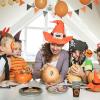 imageMr Pen Halloween Party Set 48 Pcs  Plates ampamp Cups Dessert TablewareOwl Set