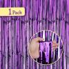 imageMr Pen Metallic Foil Curtains Purple Backdrop 33 x 83ft Purple Tinsel Backdrop Foil Fringe Curtains Party Decorations Tinsel Curtain Backdrop Foil Curtain Backdrop Birthday Door DecorationPurple