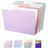 imageMr Pen Pastel Poly File Folders 13 Cut Tab 6 Pack Letter Size Colored Letter Office Supplies File FoldersMorandi Colors
