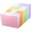 imageMr Pen Pastel Poly File Folders 13 Cut Tab 6 Pack Letter Size Colored Letter Office Supplies File FoldersPastel Colors