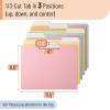 imageMr Pen Pastel Poly File Folders 13 Cut Tab 6 Pack Letter Size Colored Letter Office Supplies File FoldersPastel Colors