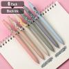 imageMr Pen Retractable Gel Pens 6 Pack Black Ink Cat Gel Pens Cats Tail Gel Pens Fine Point 05mm Retractable Pens Aesthetic Pens for Journaling Fine Tip Pens Cute Cat Pens for Cat Lovers