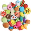 imageMr Pen Food Erasers Erasers 30Pcs Puzzle Erasers Take Apart Erasers Fruit Erasers Pull Apart Erasers Erasers for Kids Fun Erasers Gifts for Kids Easter Egg FillersBright 1