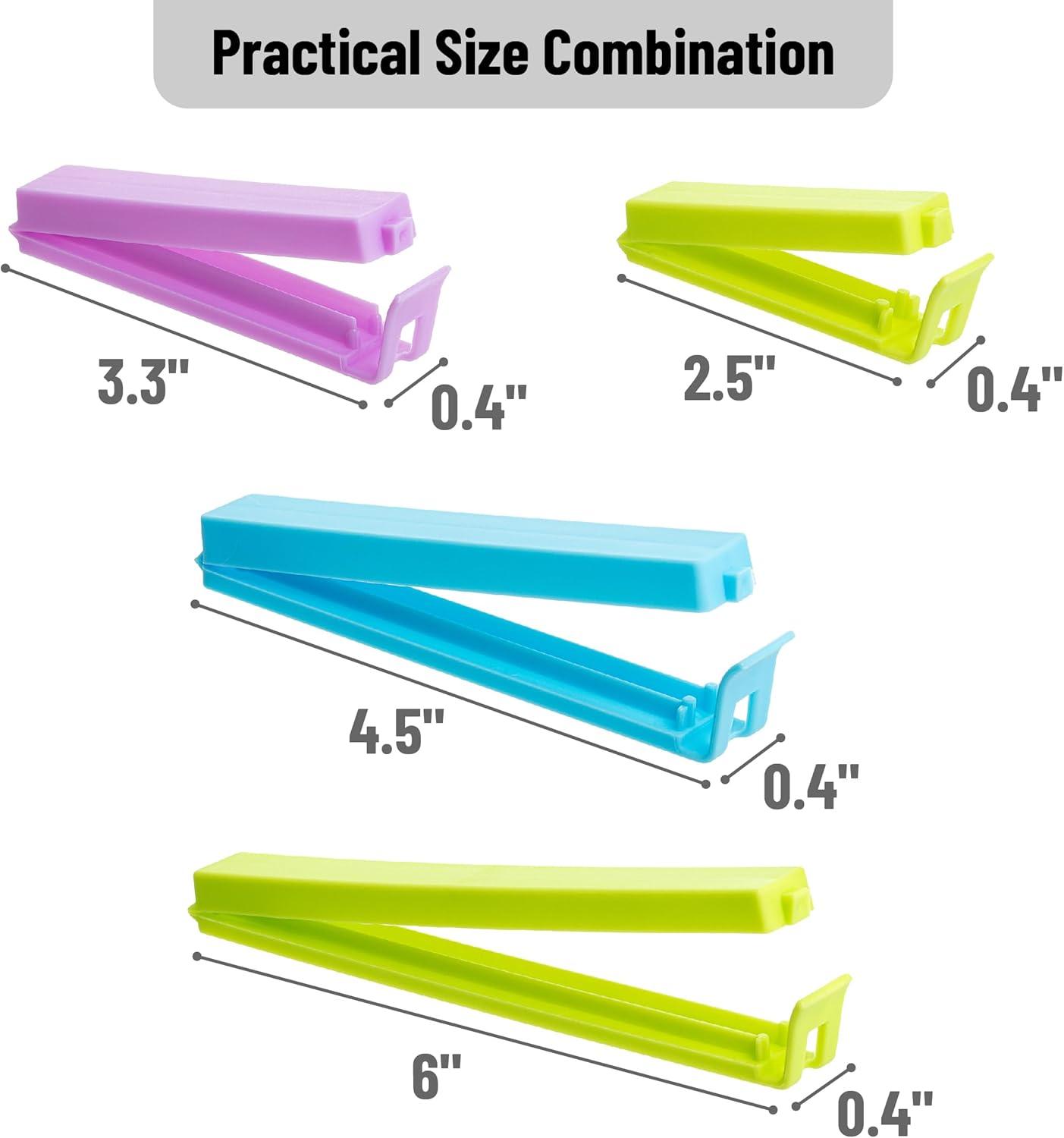 imageMr Pen Food Bag Sealing Clips 40pcs 4 Sizes Colorful Chip Clips Bag Clips Food Clips Bag Clips for Food Chip Clip Bag Clips for Chips Clips Chip Bag Clip Clips for Chips and Other Food Bags