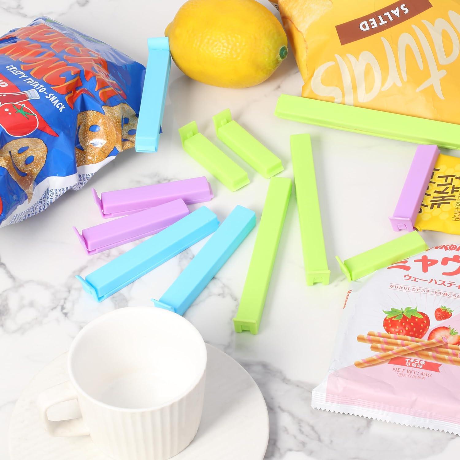 imageMr Pen Food Bag Sealing Clips 40pcs 4 Sizes Colorful Chip Clips Bag Clips Food Clips Bag Clips for Food Chip Clip Bag Clips for Chips Clips Chip Bag Clip Clips for Chips and Other Food Bags