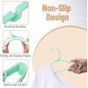 imageMr Pen Kids Plastic Hangers  10 Pack Yellow Perfect for Childrens ClothesGreen