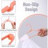 imageMr Pen Kids Plastic Hangers  10 Pack Yellow Perfect for Childrens ClothesOrange