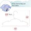 imageMr Pen Kids Plastic Hangers  10 Pack Yellow Perfect for Childrens ClothesWhite
