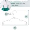 imageMr Pen Kids Plastic Hangers  10 Pack Yellow Perfect for Childrens ClothesWhite