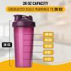 imageMr Pen Shaker Bottles for Protein Mixes 28 oz Protein Shaker Bottle with Wire Whisk Ball Shaker Cup Mixer Bottle Protein Shake Bottles Protein Bottle Protein Shake BottlePurple