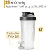 imageMr Pen Shaker Bottles for Protein Mixes 28 oz Protein Shaker Bottle with Wire Whisk Ball Shaker Cup Mixer Bottle Protein Shake Bottles Protein Bottle Protein Shake BottleClear 1
