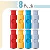 imageMr Pen Squeeze and Lock Bread Bag Clips 8 Pack Squeeze and Lock Bread Clips Bag Clips for Food Storage Snack Clips for Food Packages Food Clips for Bags Plastic Bag Clip Food Bag Clips