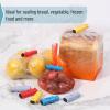 imageMr Pen Squeeze and Lock Bread Bag Clips 8 Pack Squeeze and Lock Bread Clips Bag Clips for Food Storage Snack Clips for Food Packages Food Clips for Bags Plastic Bag Clip Food Bag Clips