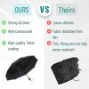 imageMr Pen Windproof Travel Umbrella Automatic Umbrellas for Rain CompactBlack