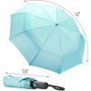 imageMr Pen Windproof Travel Umbrella Automatic Umbrellas for Rain CompactLight Blue