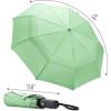 imageMr Pen Windproof Travel Umbrella Automatic Umbrellas for Rain CompactLight Green