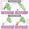 imageMr Pen Windproof Travel Umbrella Automatic Umbrellas for Rain CompactLight Green