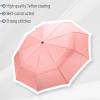 imageMr Pen Windproof Travel Umbrella Automatic Umbrellas for Rain CompactLight Pink
