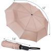 imageMr Pen Windproof Travel Umbrella Automatic Umbrellas for Rain CompactNude Beige